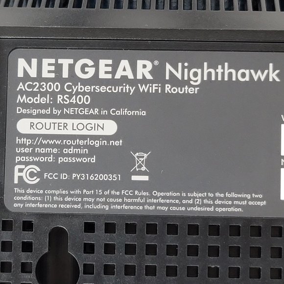 NetGear Nighthawk AC2300 Cybersecurity WiFi Router - Picture 5 of 7